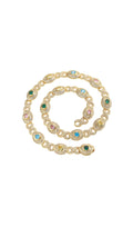Gold Evil Eye Chain