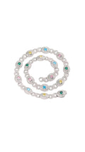 Silver Evil Eye Chain