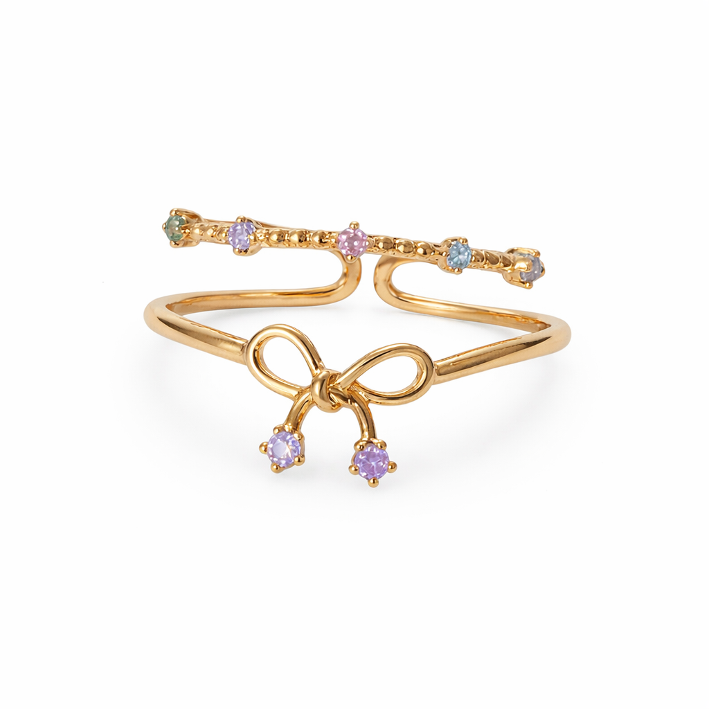 Stardust Bow Ring