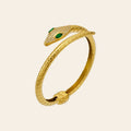 The Viper Bangle in gold