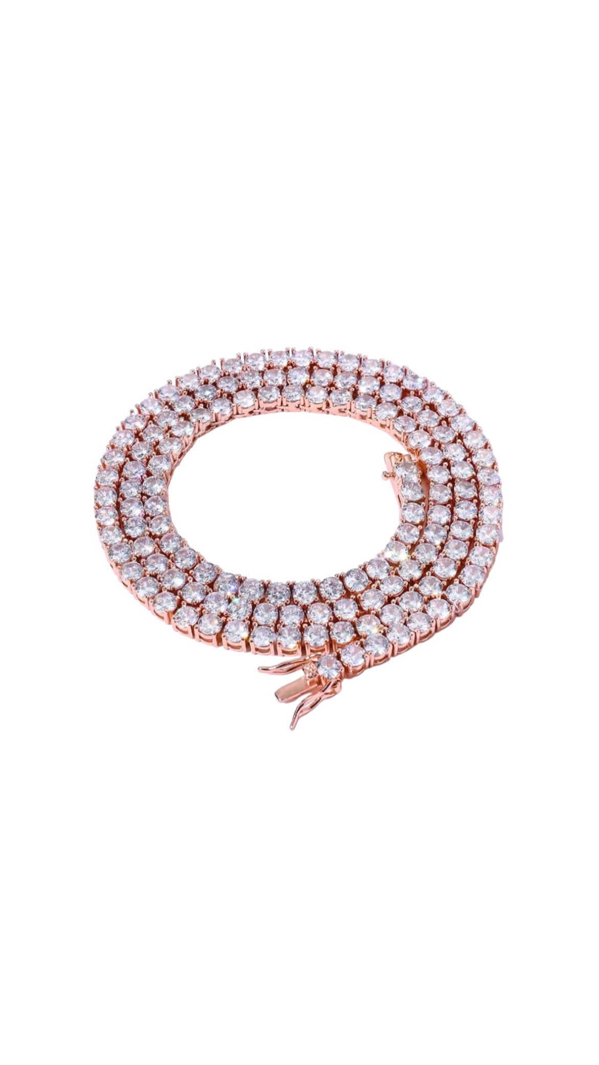 Pink Tennis Chain
