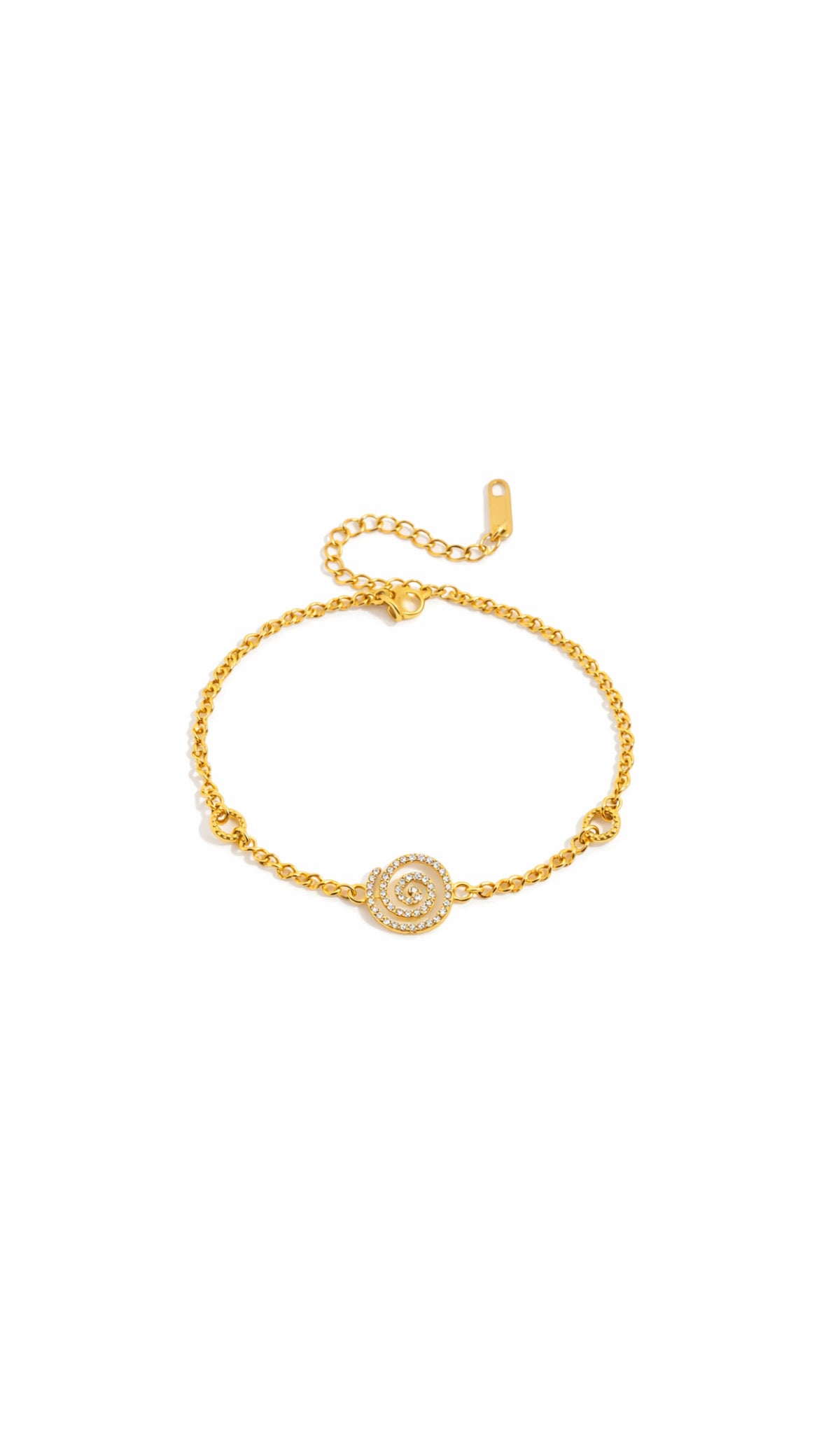 Solar Spiral Bracelet