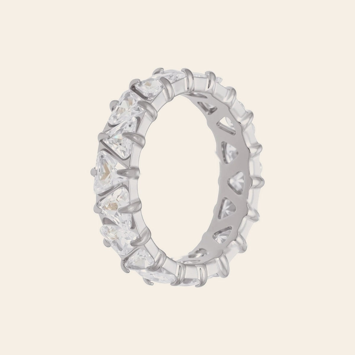 The Prism Ring in silver