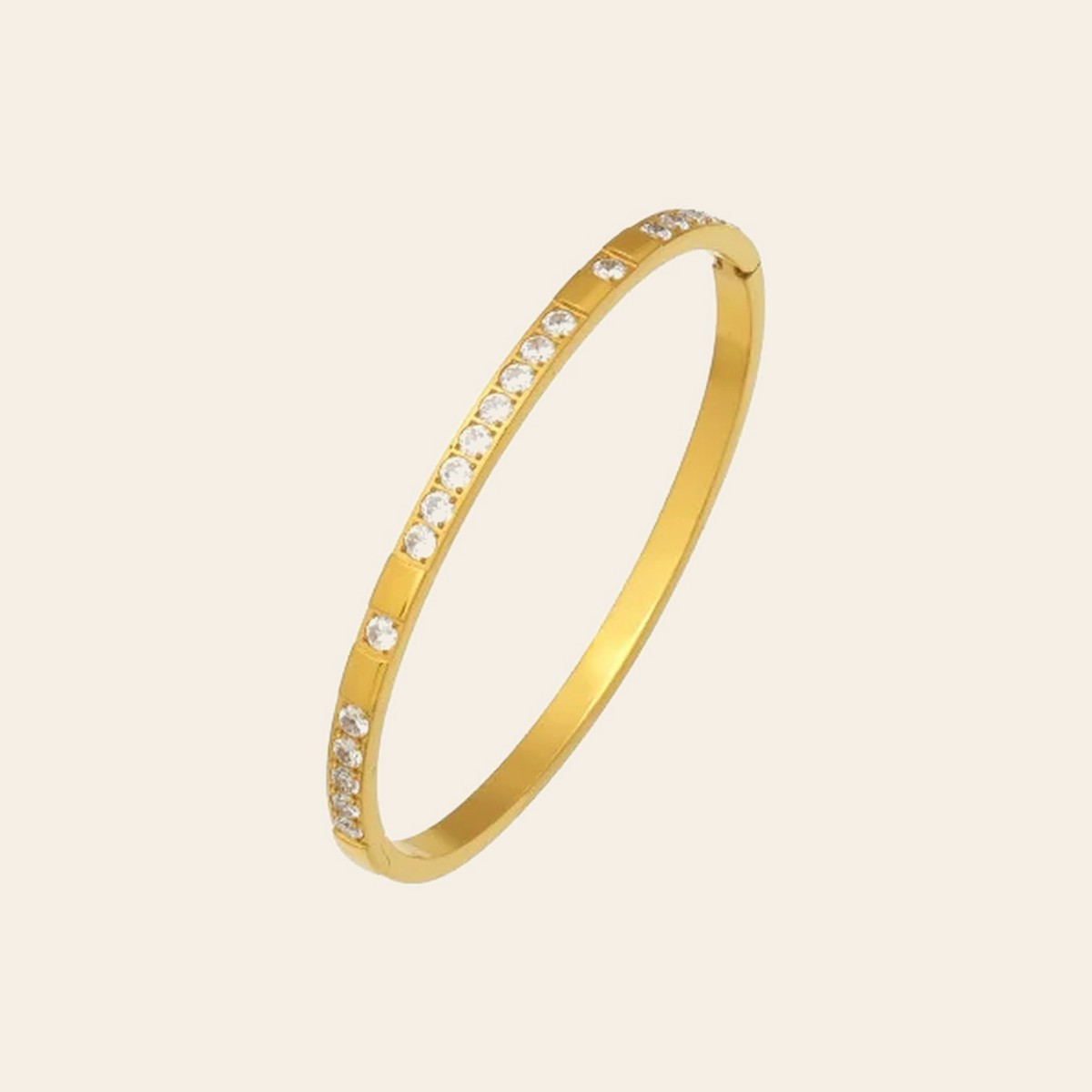 The Scatter Bangle in gold